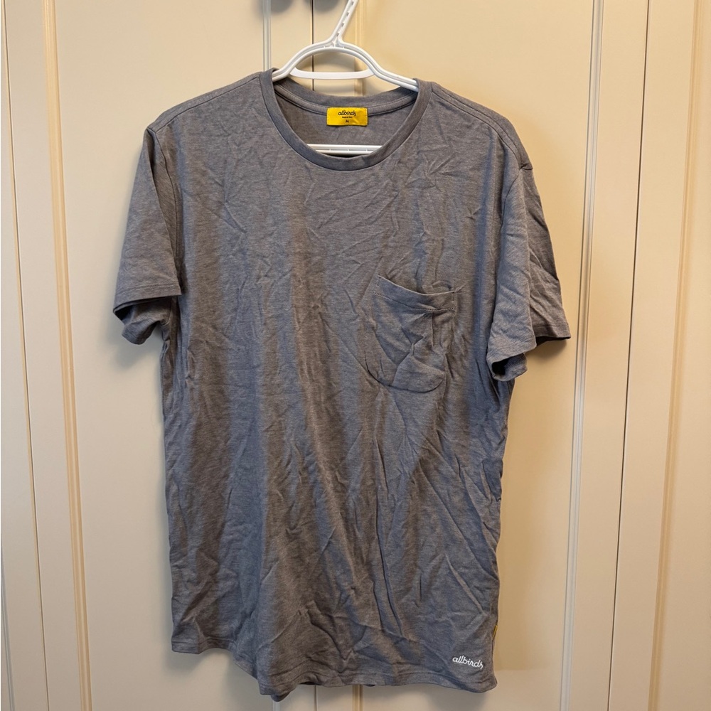 Allbirds Heather Gray Short Sleeve Tee M NWOT